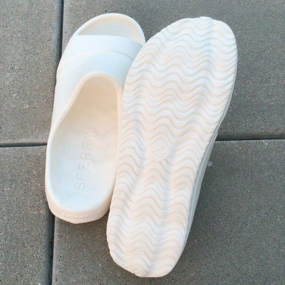 Sperry Men’s White Float Slide Summer Sandals size 11 - Picture 5 of 6